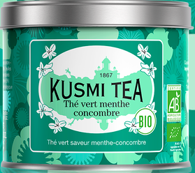 Thé Vert Menthe Concombre Bio – Kusmi Tea – fourchette et café