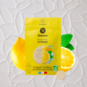 Pastilles Solid Drinks Bio- Citron -Qwetch